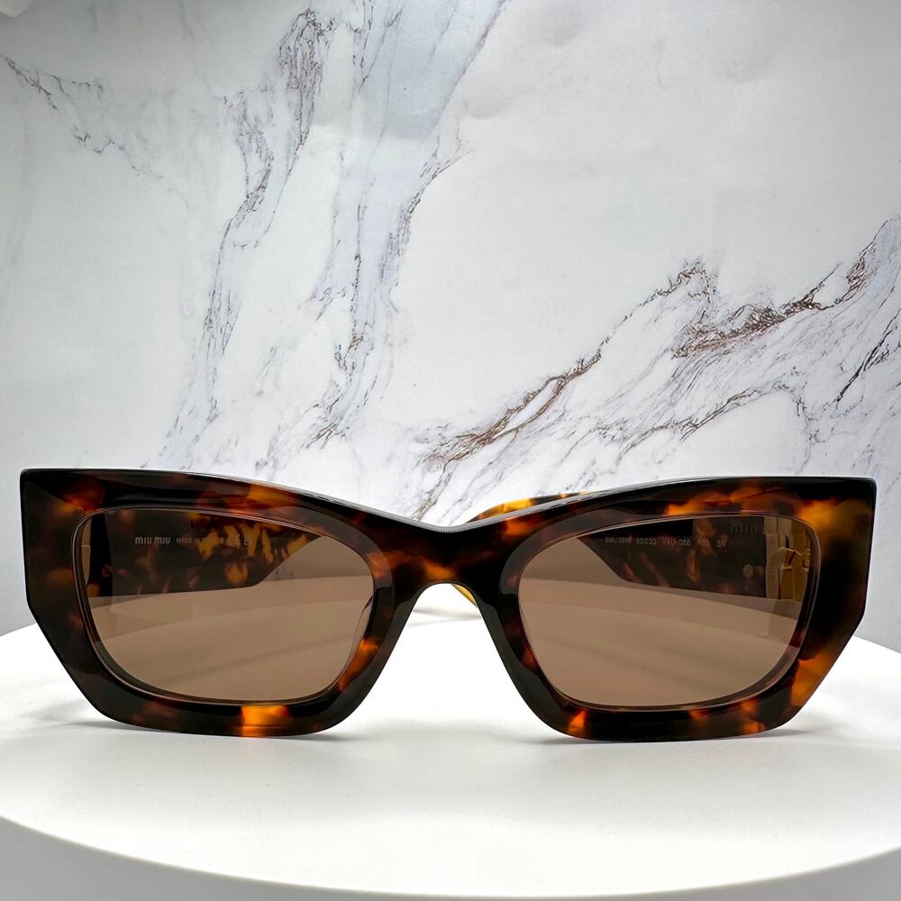 New MIU MIU Sunglasses Runway Glimpse Authentic B… - image 2
